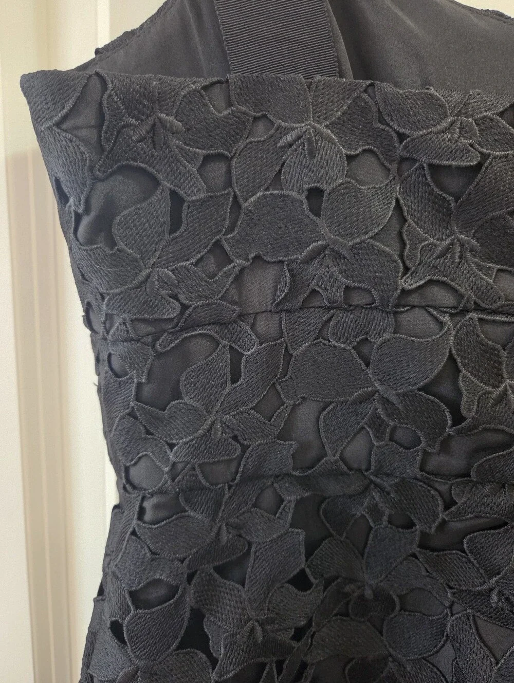 J. Crew Black Lace Dress